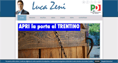 Desktop Screenshot of lucazeni.it